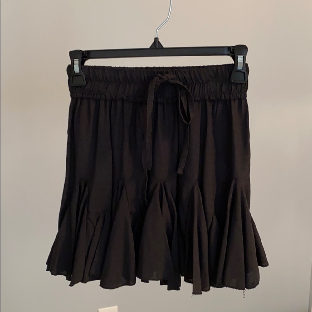 Black skirt